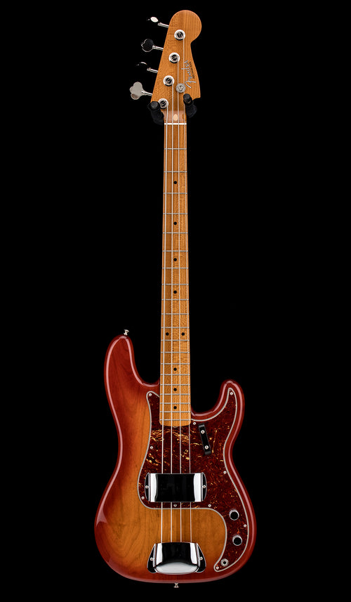 Used Fender Custom Shop Empire 58 Precision Bass NOS (2024) - Cherry Sunburst #81714 with Original Hard Case