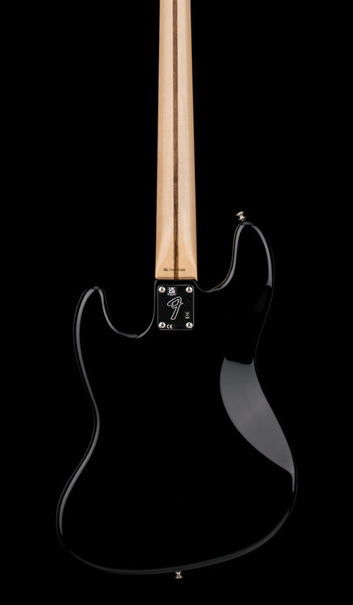 Used Fender USA Geddy Lee Jazz Bass - Black #01528 with Original Hard Case