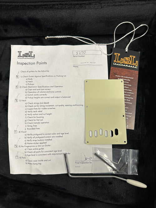 Used LsL Saticoy Era HSS - Faded Sonic Blue #8270 with Original Case