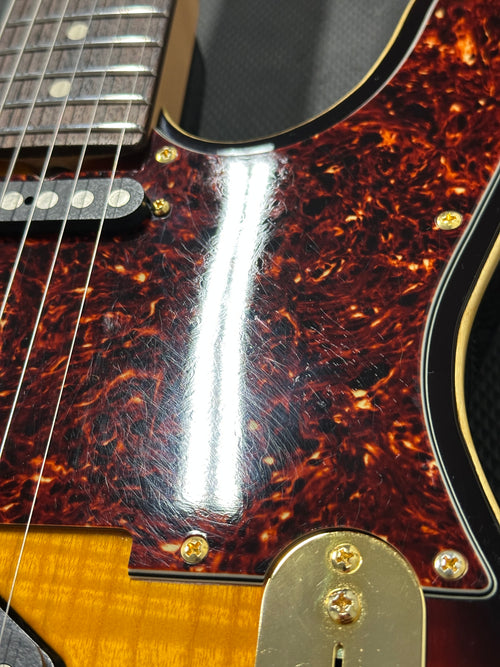 Used Tom Anderson Hollow T Classic (1995) - Sunburst #71895P with Original Hard Case
