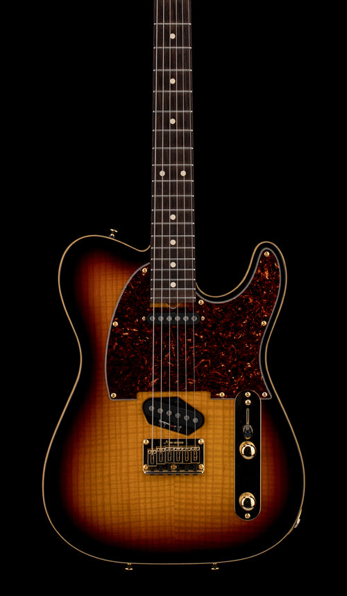 Used Tom Anderson Hollow T Classic (1995) - Sunburst #71895P with Original Hard Case