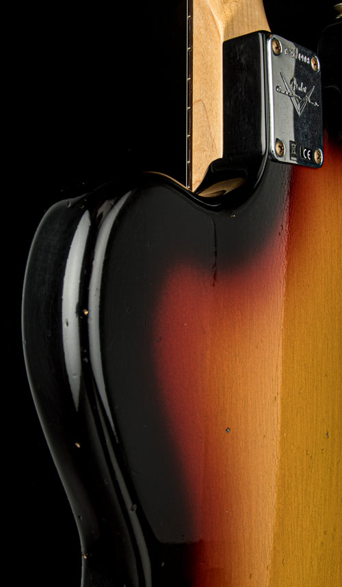 Fender Custom Shop Bass VI Journeyman Relic - Aged 3-Color Sunburst #74908