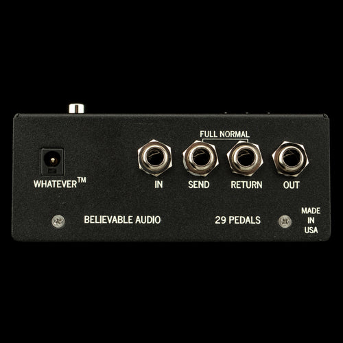 Believable Audio 29 Pedals Euna Elite UNity Amplifier - Black