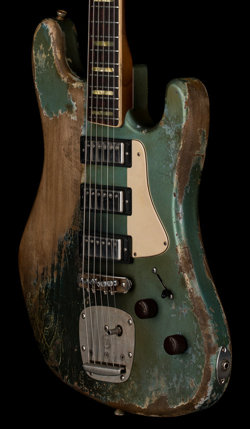 Castedosa Guitars Conchers Baritone - Aged Ice Blue Metallic #561