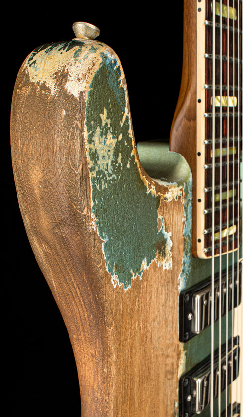 Castedosa Guitars Conchers Baritone - Aged Ice Blue Metallic #561