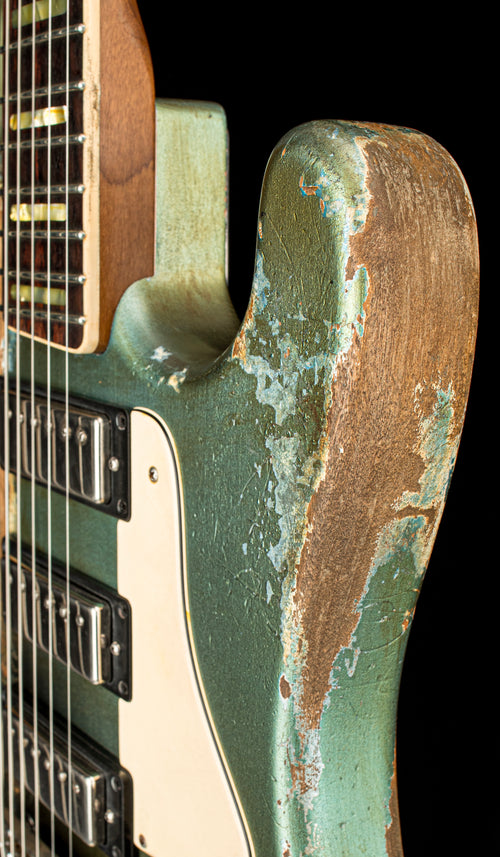 Castedosa Guitars Conchers Baritone - Aged Ice Blue Metallic #561