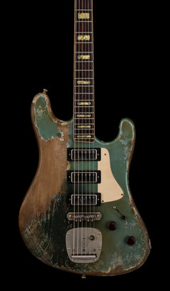 Castedosa Guitars Conchers Baritone - Aged Ice Blue Metallic #561