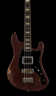 Castedosa Guitars Conchers Short Scale Bass - Aged Brown Sparkle #566
