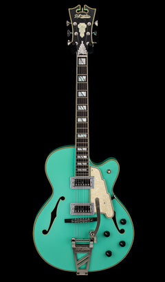 D'Angelico Deluxe 175 LE - Matte Surf Green #03194 (B-Stock)