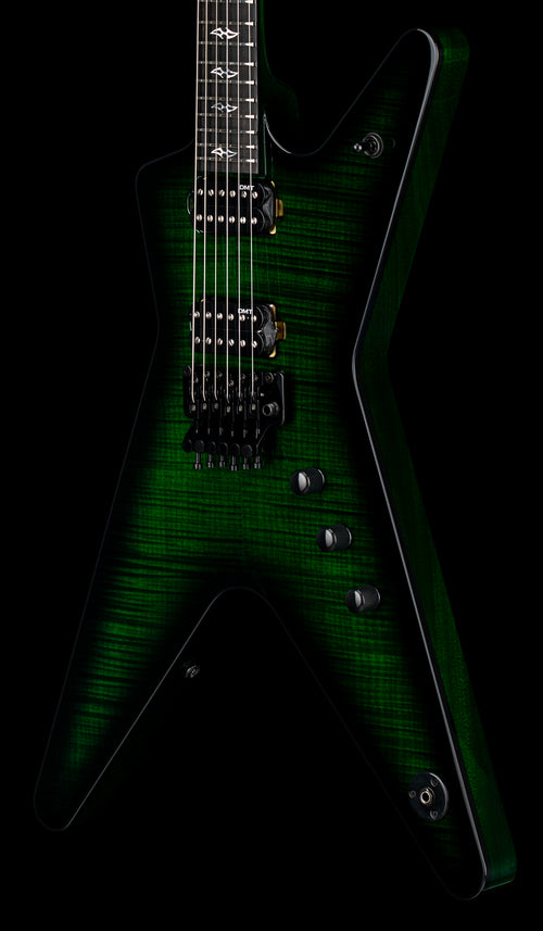 Dean USA ML Flame Top Floyd Rose - Emerald Green Burst #21096