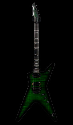 Dean USA ML Flame Top Floyd Rose - Emerald Green Burst #21096