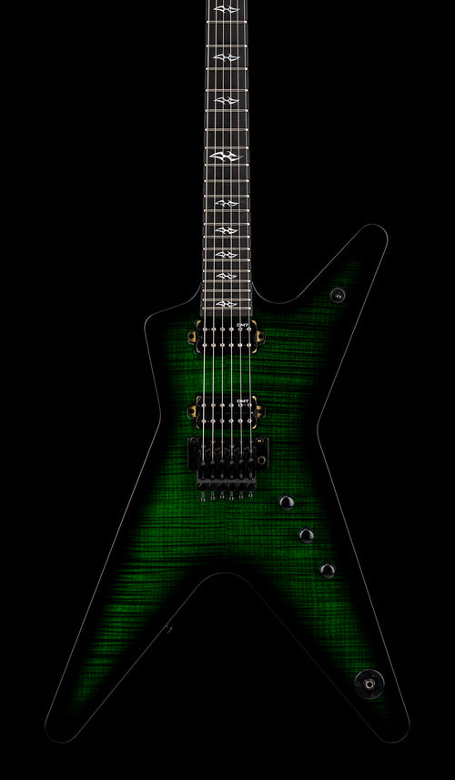 Dean USA ML Flame Top Floyd Rose - Emerald Green Burst #21096
