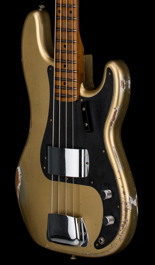 Fender Custom Shop Empire 58 Precision Bass Heavy Relic - Faded Aged Aztec Gold #87723