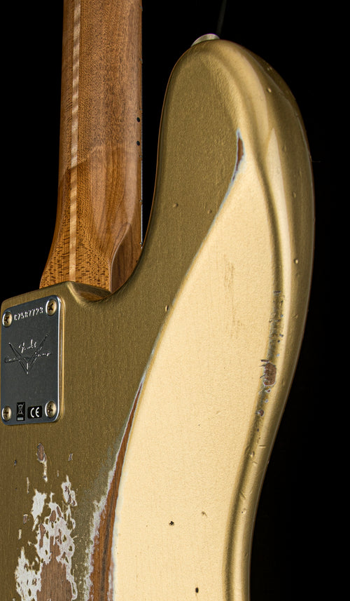 Fender Custom Shop Empire 58 Precision Bass Heavy Relic - Faded Aged Aztec Gold #87723
