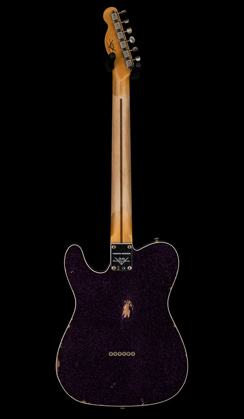 Fender Custom Shop Limited Edition Tomatillo Telecaster Relic - Aged Magenta Sparkle #38498