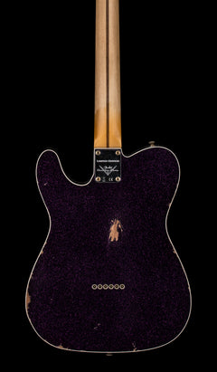 Fender Custom Shop Limited Edition Tomatillo Telecaster Relic - Aged Magenta Sparkle #38498