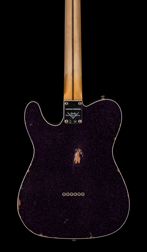 Fender Custom Shop Limited Edition Tomatillo Telecaster Relic - Aged Magenta Sparkle #38498