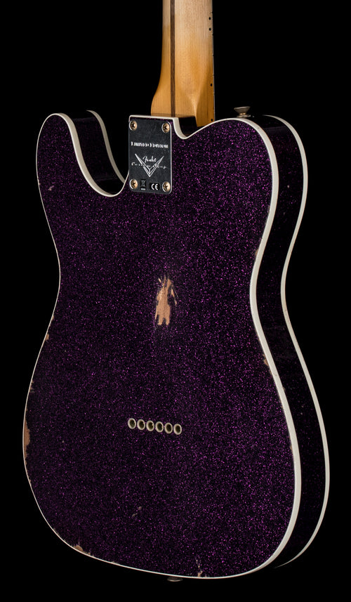 Fender Custom Shop Limited Edition Tomatillo Telecaster Relic - Aged Magenta Sparkle #38498