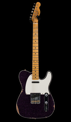 Fender Custom Shop Limited Edition Tomatillo Telecaster Relic - Aged Magenta Sparkle #38498