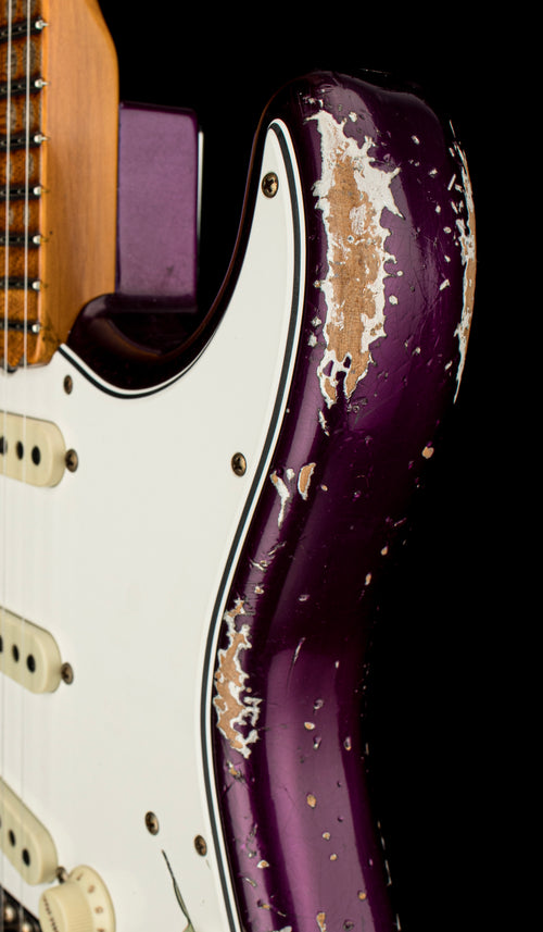 Fender Custom Shop 1969 Stratocaster Heavy Relic - Aged Purple Metallic #40311