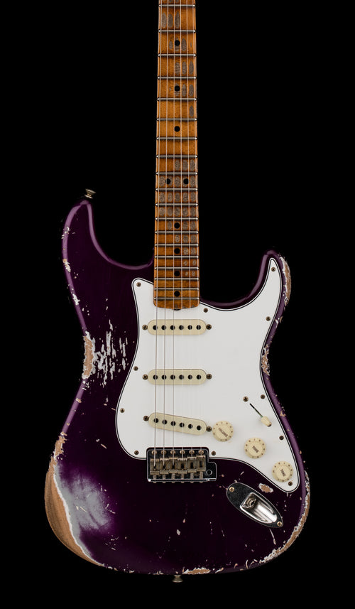Fender Custom Shop 1969 Stratocaster Heavy Relic - Aged Purple Metallic #40311