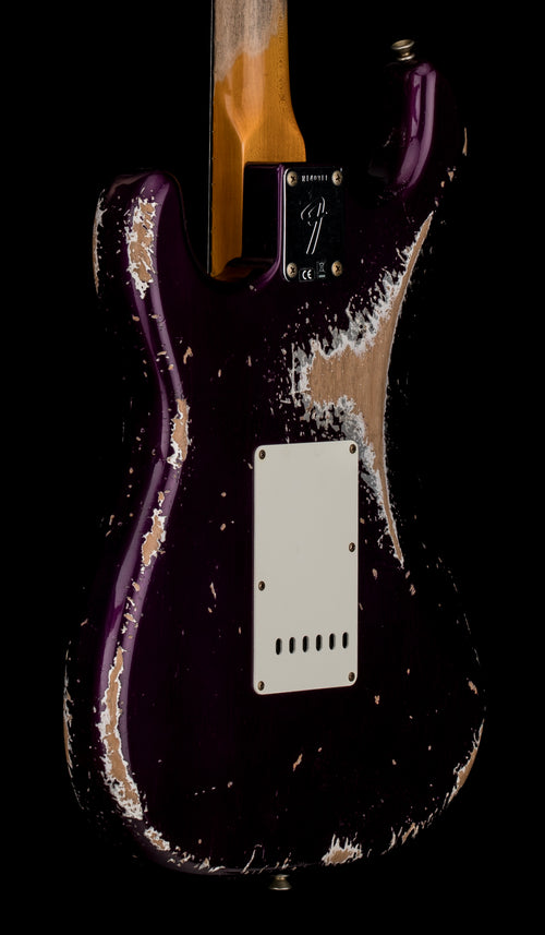 Fender Custom Shop 1969 Stratocaster Heavy Relic - Aged Purple Metallic #40311