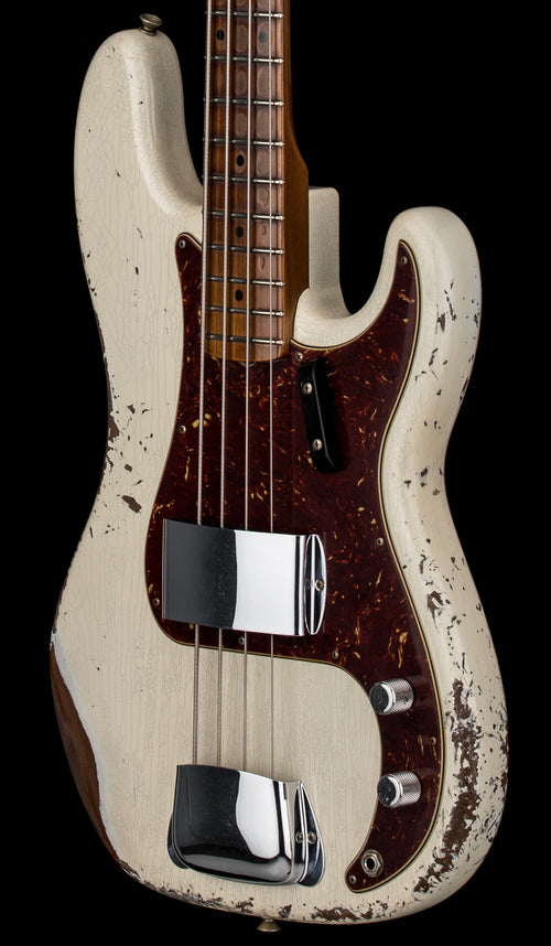 Fender Custom Shop Empire 58 Precision Bass Heavy Relic - Faded Aged Olympic White #88915