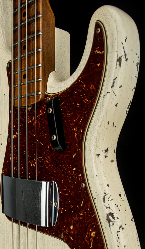 Fender Custom Shop Empire 58 Precision Bass Heavy Relic - Faded Aged Olympic White #88915