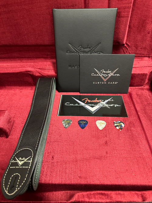 Fender Custom Shop Masterbuilt Levi Perry Empire 58 Precision Bass Relic - Aged Fiesta Red #87301