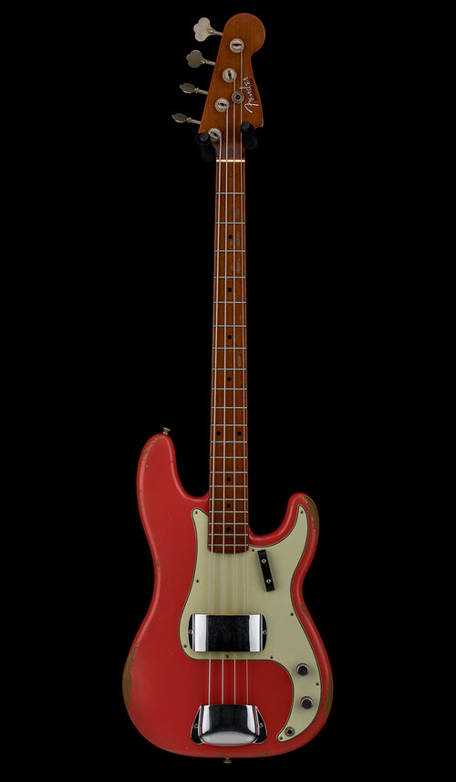 Fender Custom Shop Masterbuilt Levi Perry Empire 58 Precision Bass Relic - Aged Fiesta Red #87301