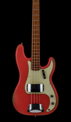 Fender Custom Shop Masterbuilt Levi Perry Empire 58 Precision Bass Relic - Aged Fiesta Red #87301