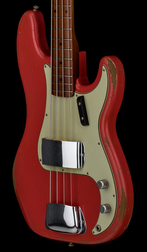Fender Custom Shop Masterbuilt Levi Perry Empire 58 Precision Bass Relic - Aged Fiesta Red #87301