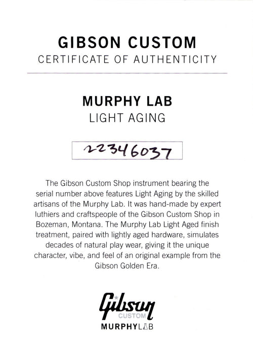 Gibson Custom Shop 1933 L-00 Murphy Lab Light Aged - Ebony #46037