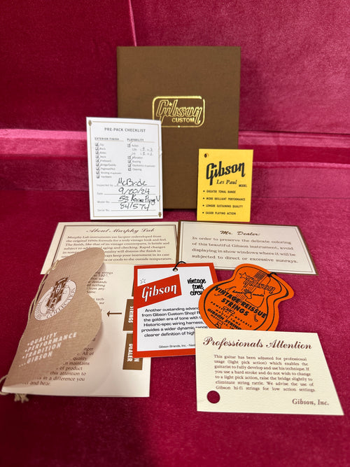 Gibson Custom 1958 Korina Flying V - Natural #41574