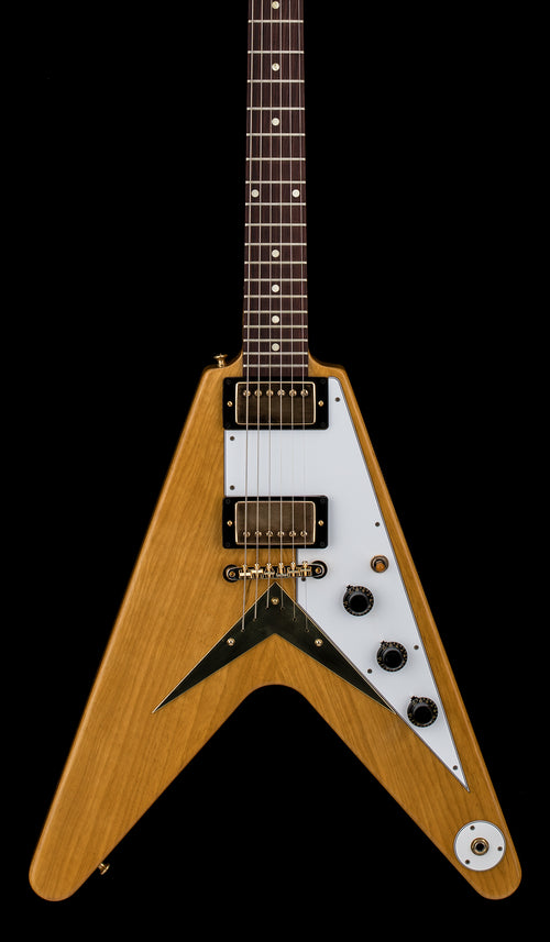 Gibson Custom 1958 Korina Flying V - Natural #41574
