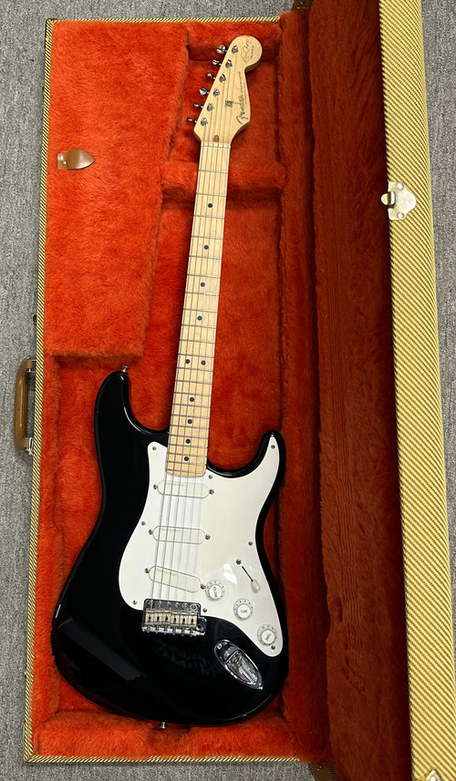 Used Eric Clapton Stratocaster (1993) - Black #13681 with Original Hard Case