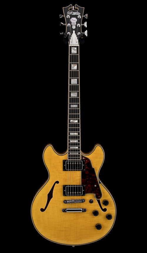 Used D'Angelico Premier Mini DC XT (2023) - Blonde #30419 with Original Gig Bag