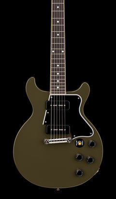 Used Epiphone Chicago Music Exchange IGC 1960 Les Paul Special Double Cut Reissue (2025) - Olive Drab #24190 with Original Hard Case