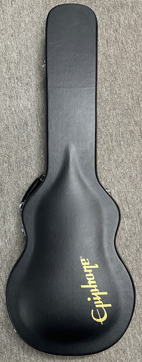 Used Epiphone Les Paul Custom Pro (2019) - Ebony #22823 with Hard Case