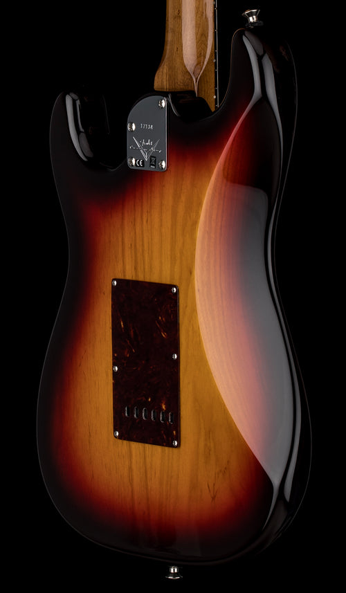 Used Fender Custom Shop American Custom Stratocaster NOS (2024) - Chocolate 3-Color Sunburst #17134 with Original Hard Case