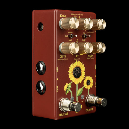 Used Flower Pedals Sunflower Deluxe Tremolo