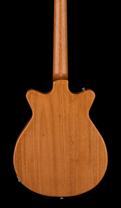 Used Grez Guitars Custom Mendocino Short Scale Bass - Satin Black #1805 with Original Gig Bag