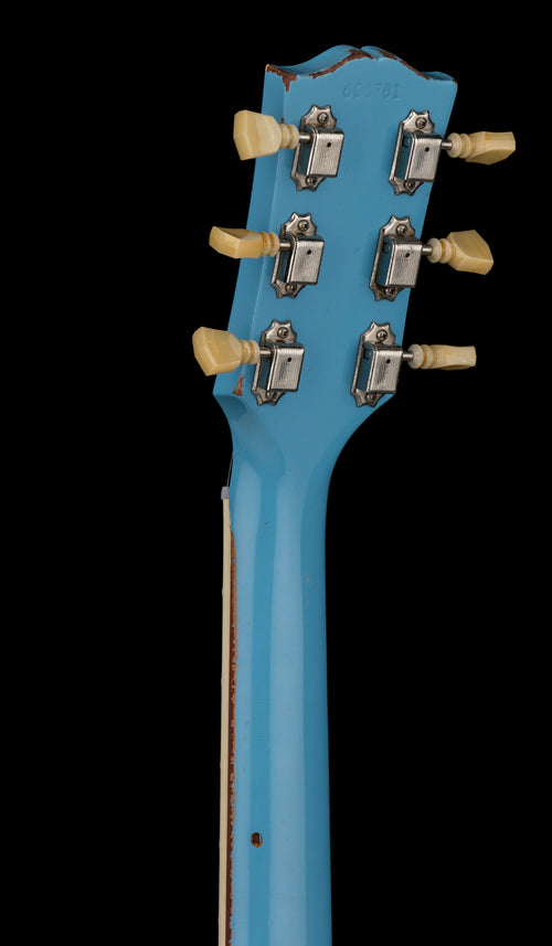 Gibson Custom Shop M2M 1961 SG Standard Striped Murphy Lab Heavy Aged - Maui Blue #00781