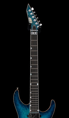 ESP M-II FR USA - Aqua Marine Sunburst #25215