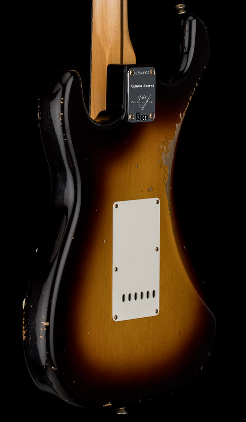Fender Custom Shop Limited Edition Fat 50s Strat Relic - Wide Fade Chocolate 2-Color Sunburst #80938