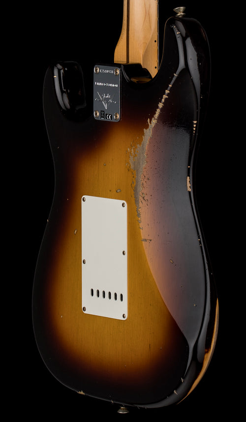 Fender Custom Shop Limited Edition Fat 50s Strat Relic - Wide Fade Chocolate 2-Color Sunburst #80938