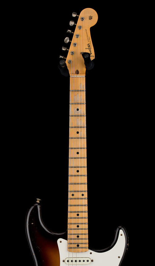 Fender Custom Shop Limited Edition Fat 50s Strat Relic - Wide Fade Chocolate 2-Color Sunburst #80938