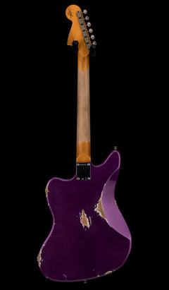 Fender Custom Shop 1965 Jaguar Heavy Relic - Faded Purple Metallic #48759