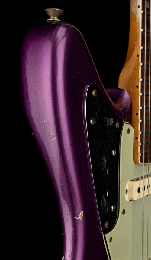 Fender Custom Shop 1965 Jaguar Heavy Relic - Faded Purple Metallic #48759