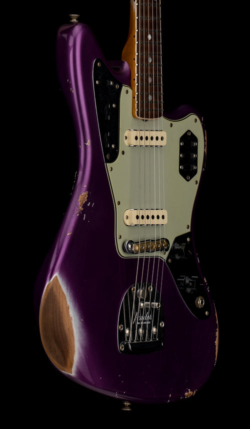 Fender Custom Shop 1965 Jaguar Heavy Relic - Faded Purple Metallic #48759
